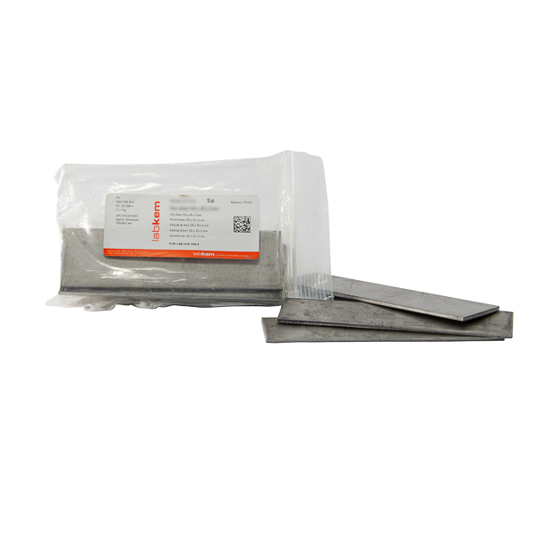 Cobre, electrodo 85 x 25 x 1 mm GLR