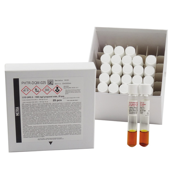 REACTIVOS PARA MEDICIÓN DE DQO POR FOTOMETRÍA