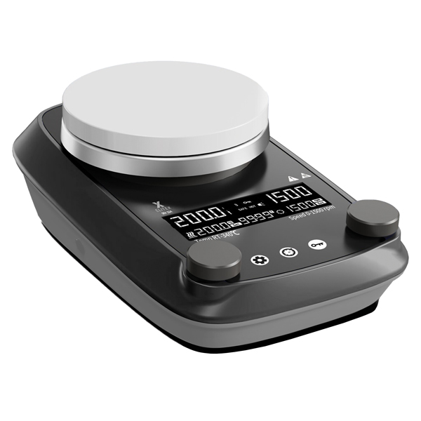 AGITADOR MAGNÉTICO DIGITAL CON CALEFACCIÓN HASTA 340 °C, STIR 32A, 20 L