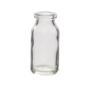 VIAL PARA MUESTRAS TRANSPARENTE CON BOCA CAPSULABLE