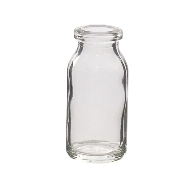 VIAL PARA MUESTRAS TRANSPARENTE CON BOCA CAPSULABLE